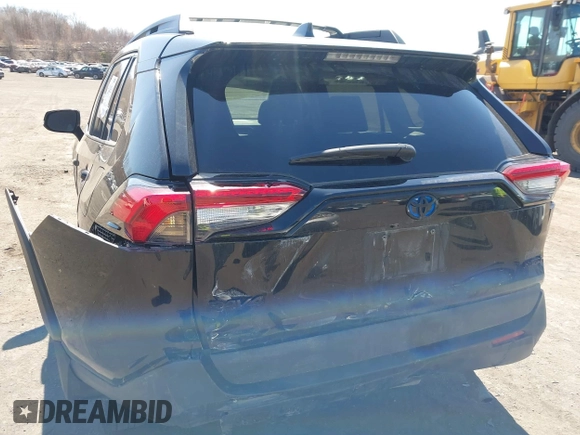 2023 Toyota RAV4 Hybrid XLE with VIN 2T3UWRFV6PW184454, listed as a IAAI auction lot 41903018 with 24,632 mi miles. Bid and sale history available at carsss.com. Image 6.