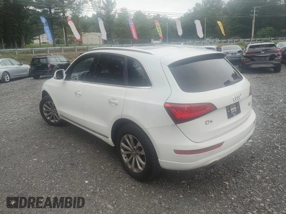 2016 Audi Q5 Premium Plus with VIN WA1L2AFP5GA116522, listed as a Copart auction lot 63049755 with 102,337 mi miles and Clean title. Bid and sale history available at DreamBid. Image 3.