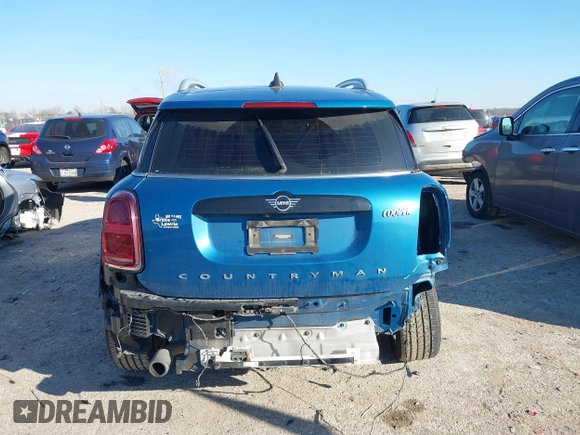 2022 MINI Countryman Oxford Edition with VIN WMZ23BR01N3N71629, listed as a IAAI auction lot 41646413 with 69,049 mi miles and . Bid and sale history available at DreamBid. Image 16.