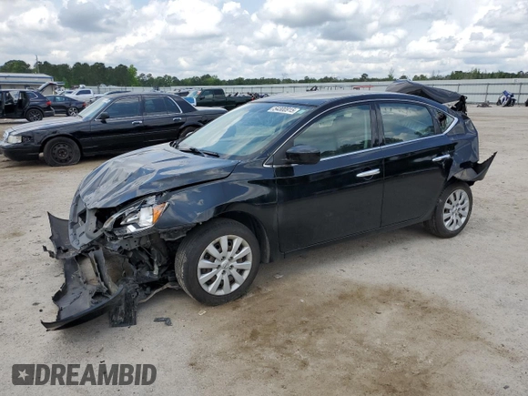 2019 Nissan Sentra S with VIN 3N1AB7APXKY229901, listed as a Copart auction lot 54300915 with 91,793 mi miles and Salvage title. Bid and sale history available at DreamBid. Image 1.