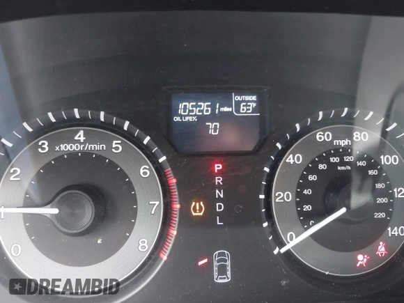 2016 Honda Odyssey EX-L with VIN 5FNRL5H61GB147766, listed as a IAAI auction lot 41822141 with 105,261 mi miles and . Bid and sale history available at DreamBid. Image 7.