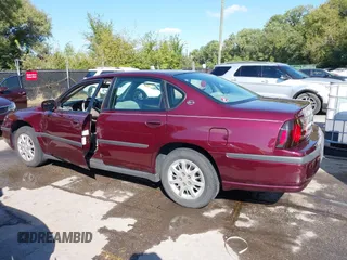 2004 Chevrolet Impala with VIN 2G1WF52E549429976, listed as a IAAI auction lot 40451492 with 55,150 mi miles. Bid and sale history available at carsss.com. Image 14.