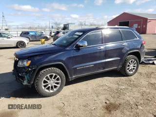 2014 Jeep Grand Cherokee Limited z VIN 1C4RJFBG9EC554421, wystawiony jako Copart lot #53750655 z przebiegiem 211 436 mil mil oraz Szkoda całkowita • Salvage title. Historia ofert i sprzedaży dostępna na DreamBid. Obrazek 1.