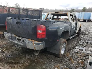 2011 Chevrolet Silverado 3500HD DRW LTZ with VIN 1GC4K1C81BF126208, listed as a Copart auction lot 86108024 with 0 mi miles and Salvage Title. Bid and sale history available at carsss.com. Image 3.