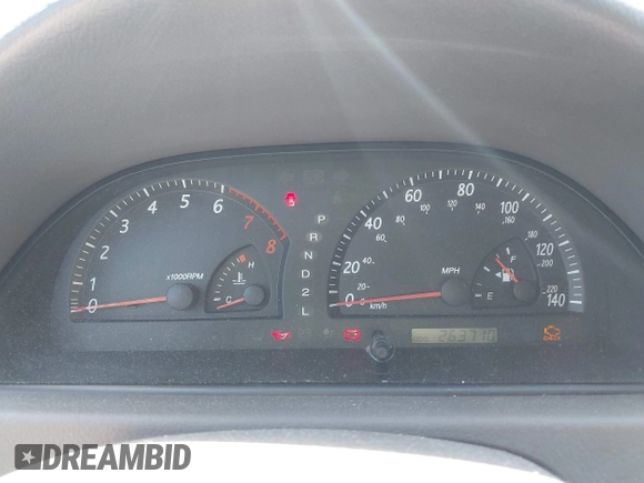 2003 Toyota Camry LE with VIN 4T1BE32K13U204938, listed as a IAAI auction lot 42194548 with 263,710 mi miles and . Bid and sale history available at DreamBid. Image 7.