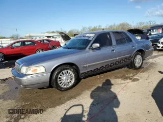2006 Mercury Grand Marquis LS Premium with VIN 2MEHM75V66X628593, listed as a Copart auction lot 52892815 with 105,881 mi miles and Non Repairable. Bid and sale history available at DreamBid. Image 1.