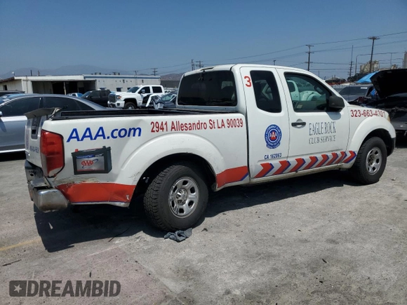 2014 Nissan Frontier S with VIN 1N6BD0CT8EN751339, listed as a Copart auction lot 61792285 with 202,338 mi miles and Salvage title. Bid and sale history available at DreamBid. Image 3.