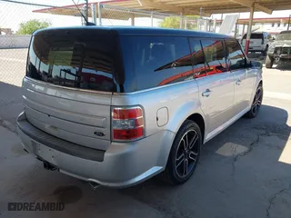 2014 Ford Flex SEL with VIN 2FMGK5C88EBD39226, listed as a IAAI auction lot 42010756 with 135,339 mi miles. Bid and sale history available at carsss.com. Image 4.