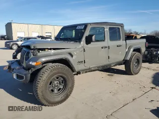 2022 Jeep Gladiator Sport S z VIN 1C6JJTAG4NL147305, wystawiony jako Copart lot #88258485 z przebiegiem 64 297 mil mil oraz Szkoda całkowita • Salvage title. Historia ofert i sprzedaży dostępna na DreamBid. Obrazek 1.