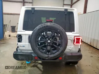 2024 Jeep Wrangler Sahara with VIN 1C4RJXP65RW331514, listed as a Copart auction lot 56888935 with 18,507 mi miles and Clean Title. Bid and sale history available at DreamBid. Image 6.