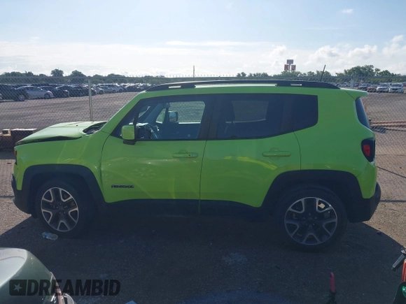 2018 Jeep Renegade Latitude with VIN ZACCJABB6JPJ10039, listed as a IAAI auction lot 42341997 with 91,708 mi miles and . Bid and sale history available at DreamBid. Image 14.