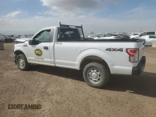 2018 Ford F-150 XL with VIN 1FTMF1E56JKE30616, listed as a Copart auction lot 53799915 with 62,748 mi miles and Salvage Title. Bid and sale history available at carsss.com. Image 2.