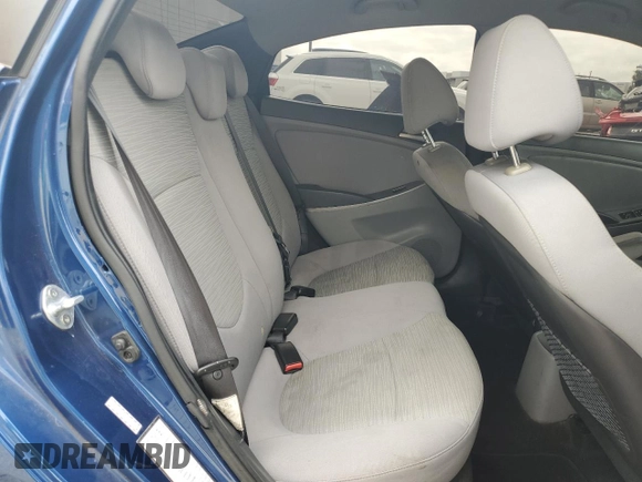 2017 Hyundai Accent SE with VIN KMHCT4AE5HU279435, listed as a Copart auction lot 87079404 with 126,166 mi miles and Salvage Title. Bid and sale history available at carsss.com. Image 10.