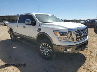 2016 Nissan Titan SL z VIN 1N6BA1F44GN514112, wystawiony jako Copart lot #48790075 z przebiegiem Nie podano mil oraz Szkoda całkowita • Salvage title. Historia ofert i sprzedaży dostępna na DreamBid. Obrazek 4.