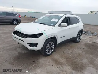 2020 Jeep Compass Limited with VIN 3C4NJCCB1LT218568, listed as a IAAI auction lot 41408075 with NaN miles. Bid and sale history available at carsss.com. Image 18.