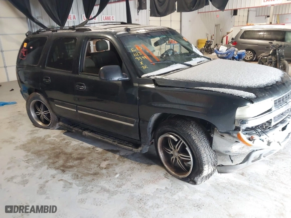 2005 Chevrolet Tahoe LT with VIN 1GNEC13T25R162876, listed as a IAAI auction lot 41285703 with 1 mi miles. Bid and sale history available at carsss.com. Image 1.