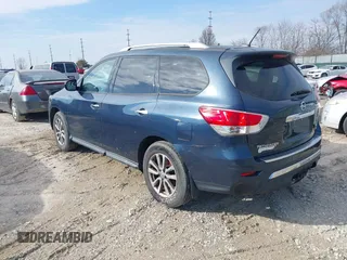 2014 Nissan Pathfinder Platinum with VIN 5N1AR2MM8EC685563, listed as a IAAI auction lot 41709443 with 139,155 mi miles and . Bid and sale history available at DreamBid. Image 3.