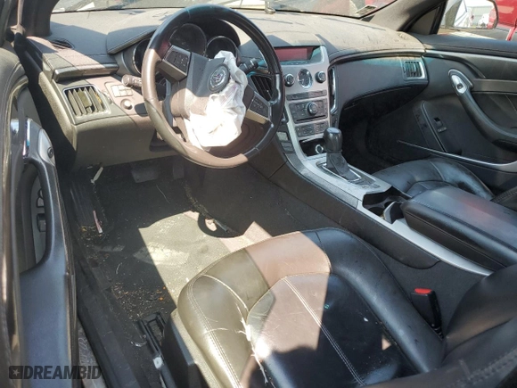 2011 Cadillac CTS Coupe with VIN 1G6DA1ED6B0127003, listed as a Copart auction lot 84096464 with 0 mi miles and Salvage Title. Bid and sale history available at carsss.com. Image 8.