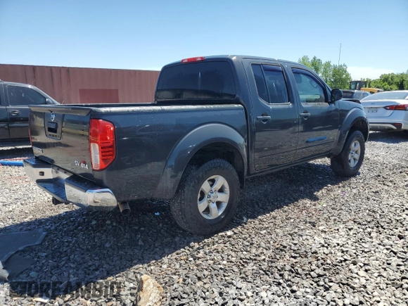 2013 Nissan Frontier SV with VIN 1N6AD0EV8DN762611, listed as a Copart auction lot 57712345 with 117,792 mi miles and Salvage title. Bid and sale history available at DreamBid. Image 3.