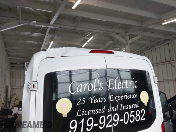 2017 Ford Transit Cargo with VIN 1FTYE1CM1HKA22579, listed as a IAAI auction lot 42342002 with 91,864 mi miles and . Bid and sale history available at DreamBid. Image 6.