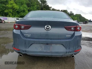 2024 Mazda 3 S Carbon Edition with VIN 3MZBPBCM8RM408560, listed as a Copart auction lot 55236975 with 8,386 mi miles and Non Repairable. Bid and sale history available at DreamBid. Image 6.