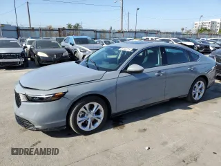 2024 Honda Accord EX-L с VIN 1HGCY2F6XRA079473, выставлен на аукционе Copart как лот 56155215 с пробегом 8 085 миль миль и Списание • Salvage title. История ставок и продаж доступна на DreamBid. Изображение 1.