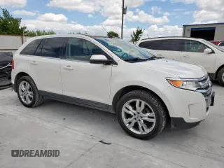 2013 Ford Edge Limited with VIN 2FMDK3KCXDBC73922, listed as a Copart auction lot 63362915 with 148,169 mi miles and Salvage title. Bid and sale history available at DreamBid. Image 4.