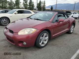 2007 Mitsubishi Eclipse GS with VIN 4A3AL25F97E008824, listed as a Copart auction lot 86565594 with 197,374 mi miles and Clean Title. Bid and sale history available at carsss.com. Image 1.