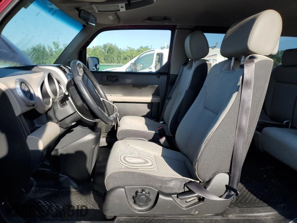 2008 Honda Element EX with VIN 5J6YH18708L015346, listed as a Copart auction lot 53118545 with 200,502 mi miles and Salvage Title. Bid and sale history available at DreamBid. Image 7.