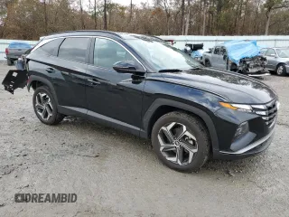 2023 Hyundai Tucson SEL with VIN 5NMJFCAE5PH257261, listed as a Copart auction lot 85389784 with 14,838 mi miles and Salvage Title. Bid and sale history available at carsss.com. Image 4.