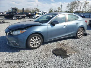 2015 Mazda Mazda3 i Touring with VIN 3MZBM1V70FM166448, listed as a Copart auction lot 88487845 with 134,863 mi miles and Salvage Title. Bid and sale history available at carsss.com. Image 1.