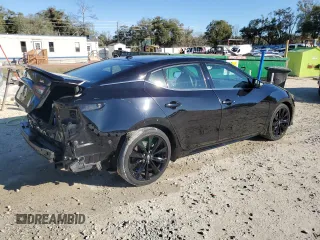 2019 Nissan Maxima SV with VIN 1N4AA6AVXKC374931, listed as a Copart auction lot 45708235 with 35,895 mi miles and Salvage Title. Bid and sale history available at DreamBid. Image 3.