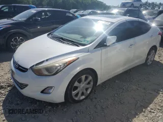 2011 Hyundai Elantra Limited with VIN 5NPDH4AE2BH056880, listed as a Copart auction lot 62270665 with 139,303 mi miles and Clean title. Bid and sale history available at DreamBid. Image 1.