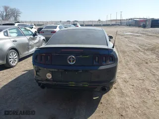 2013 Ford Mustang V6 with VIN 1ZVBP8AM2D5279820, listed as a IAAI auction lot 41791201 with 163,759 mi miles. Bid and sale history available at carsss.com. Image 16.