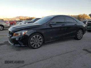2018 Mercedes-Benz CLA with VIN WDDSJ4GB2JN640838, listed as a Copart auction lot 86821694 with 49,037 mi miles and Salvage Title. Bid and sale history available at carsss.com. Image 1.