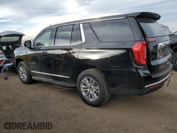 2024 GMC Yukon SLT with VIN 1GKS2BKD7RR231280, listed as a Copart auction lot 86799994 with 5,476 mi miles and Salvage Title. Bid and sale history available at carsss.com. Image 2.