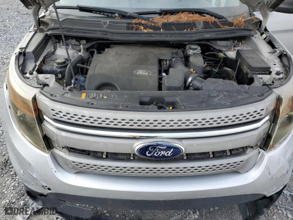 2015 Ford Explorer with VIN 1FM5K7B82FGB15822, listed as a Copart auction lot 44443335 with 0 mi miles and Salvage Title. Bid and sale history available at carsss.com. Image 12.