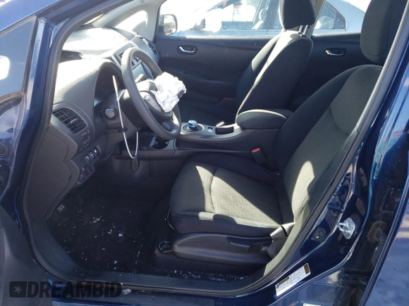 2016 Nissan LEAF S with VIN 1N4AZ0CP4GC307172, listed as a Copart auction lot 41990693 with 83,779 mi miles. Bid and sale history available at carsss.com. Image 7.