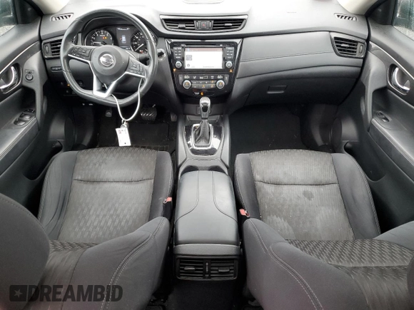 2017 Nissan Rogue SV with VIN 5N1AT2MV5HC756135, listed as a Copart auction lot 59656225 with 157,656 mi miles and Salvage title. Bid and sale history available at DreamBid. Image 8.