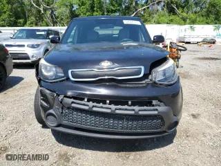 2014 Kia Soul with VIN KNDJN2A21E7718592, listed as a Copart auction lot 52568335 with 57,177 mi miles and Salvage Title. Bid and sale history available at carsss.com. Image 5.