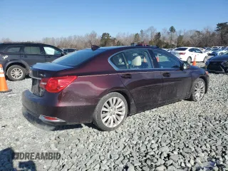 2014 Acura RLX Advance Pkg with VIN JH4KC1F90EC006414, listed as a Copart auction lot 88604515 with 154,288 mi miles and Salvage Title. Bid and sale history available at carsss.com. Image 3.