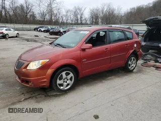 2005 Pontiac Vibe with VIN 5Y2SL63835Z454296, listed as a Copart auction lot 50803145 with 230,881 mi miles and Salvage Title. Bid and sale history available at carsss.com. Image 1.
