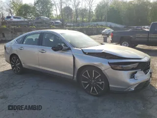 2024 Honda Accord Touring с VIN 1HGCY2F82RA063138, выставлен на аукционе Copart как лот 55148295 с пробегом 7 613 миль миль и Списание • Salvage title. История ставок и продаж доступна на DreamBid. Изображение 4.