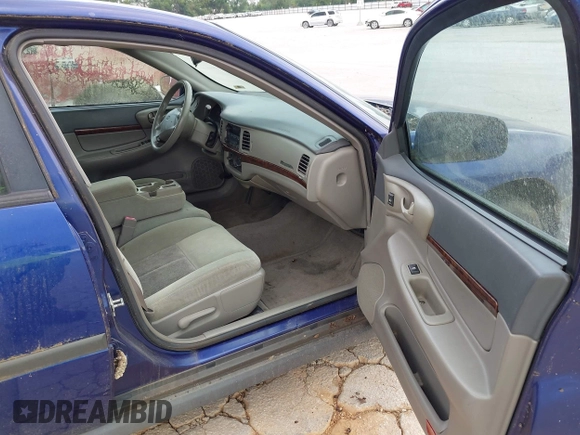 2005 Chevrolet Impala с VIN 2G1WF52E559350258, выставлен на аукционе IAAI как лот 42542756 с пробегом 227 966 миль миль и . История ставок и продаж доступна на DreamBid. Изображение 5.
