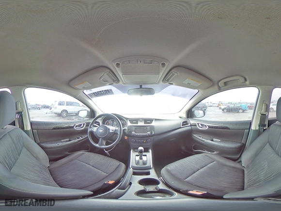 2017 Nissan Sentra SV with VIN 3N1AB7AP0HY362613, listed as a Copart auction lot 49333435 with 139,977 mi miles and Salvage Title. Bid and sale history available at carsss.com. Image 13.