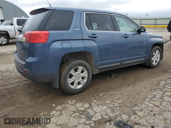 2012 GMC Terrain SLE-1 with VIN 2GKALMEK4C6293589, listed as a Copart auction lot 61306625 with 233,732 mi miles and Salvage title. Bid and sale history available at DreamBid. Image 3.