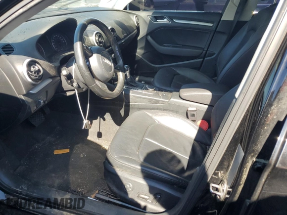 2016 Audi A3 Premium with VIN WAUB8GFF6G1117346, listed as a Copart auction lot 55999075 with Not Provided miles and Clean Title. Bid and sale history available at DreamBid. Image 7.