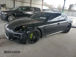 2015 Porsche Panamera 4 with VIN WP0AA2A73FL007380, listed as a Copart auction lot 47858085 with 73,396 mi miles and Salvage Title. Bid and sale history available at DreamBid. Image 1.