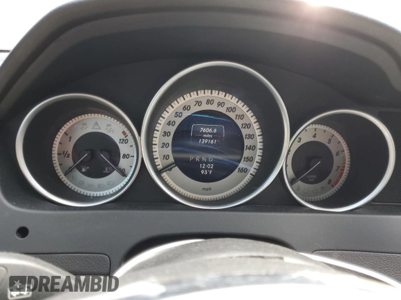 2013 Mercedes-Benz C-Class C 250 Sport with VIN WDDGF4HB0DA853269, listed as a Copart auction lot 54662525 with 139,161 mi miles and Clean Title. Bid and sale history available at carsss.com. Image 9.