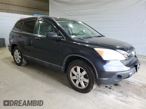 2009 Honda CR-V EX with VIN 5J6RE48589L023967, listed as a Copart auction lot 54907455 with 123,310 mi miles and Clean Title. Bid and sale history available at DreamBid. Image 4.